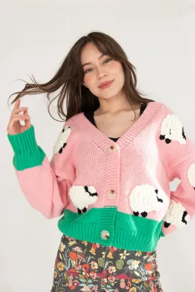 3D Sheep Cardigan