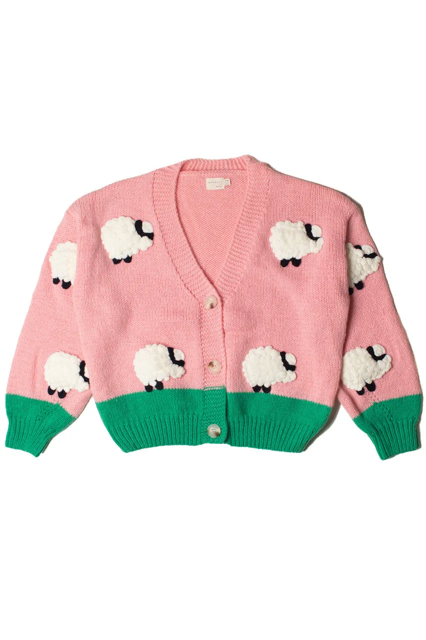 3D Sheep Cardigan