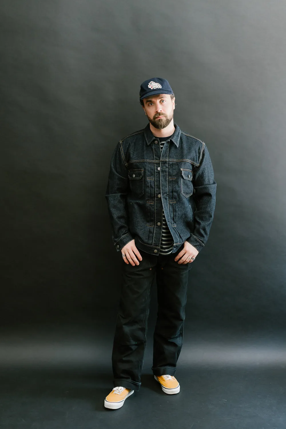 6117-ID - Sashiko Type II Jacket - Indigo