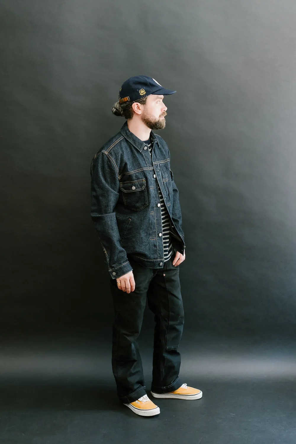 6117-ID - Sashiko Type II Jacket - Indigo