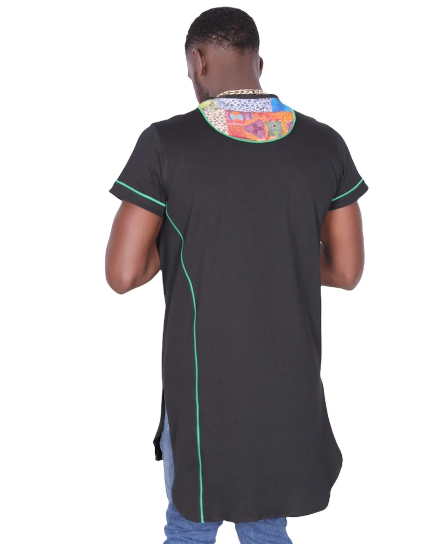 African Black T-shirt For Men