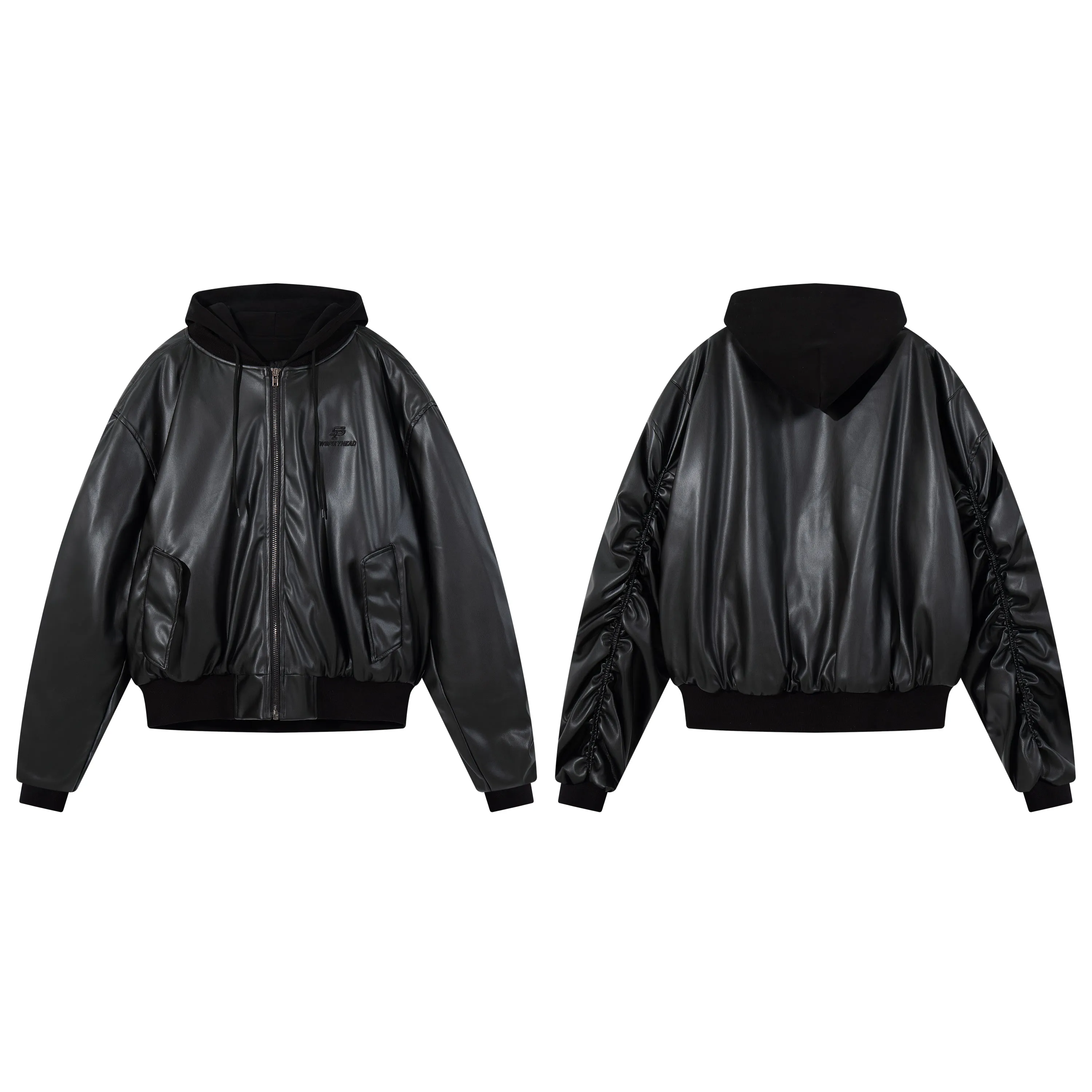 Chic Hooded Statement Jacket