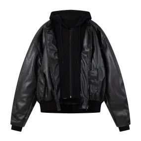 Chic Hooded Statement Jacket