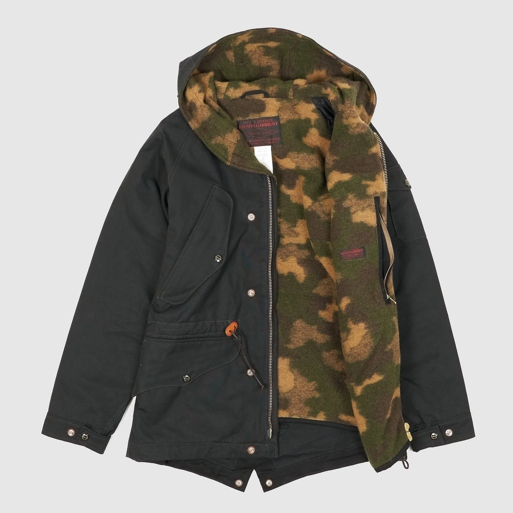 Filson Camo Wool Lining Mountain Jacket