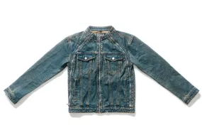 Heavyweight Denim Moto Jacket