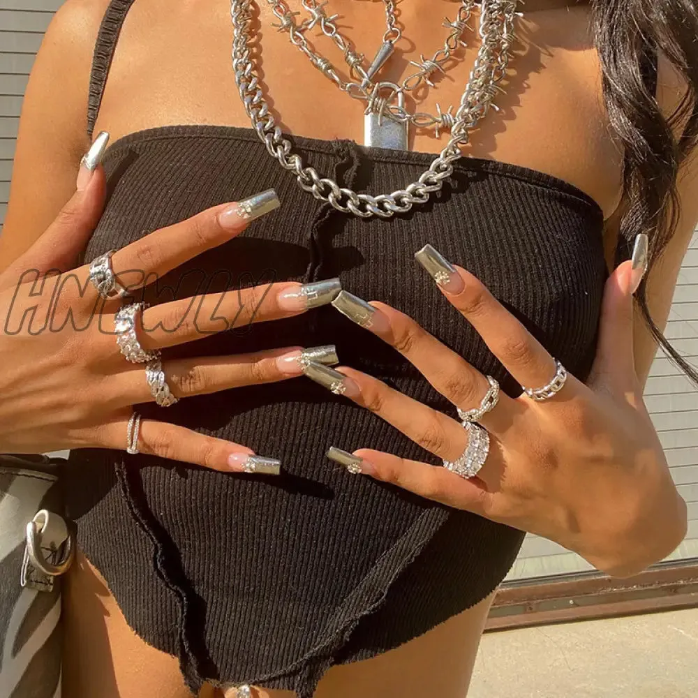 Hnewly Vintage Sexy Corset Tank Top Women Y2K Ribbed Black White Sleeveless Slash Neck Crop Top Streetwear Chic Vest Camisoles