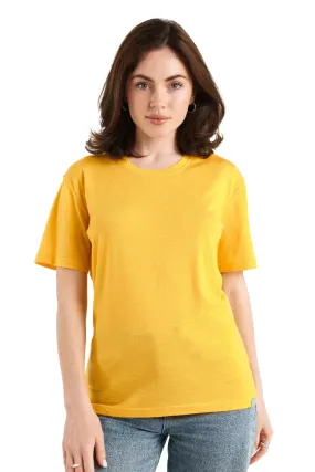 Women's Merino T-shirt 165 Mustard | Crewneck